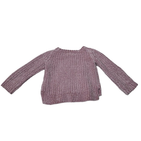 Toddler Girl 2T Sweater Bundle Lot Black Leopard Pink Soft Knit - Picture 3 of 16